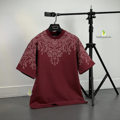 Premium COS Terry Fabric Drop Shoulder T-shirts-F