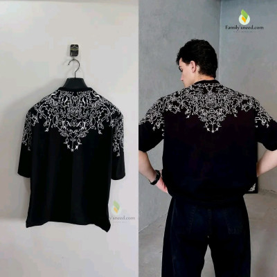 Premium COS Terry Fabric Drop Shoulder T-shirts-F